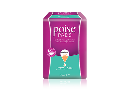 Poise pads regular packshot